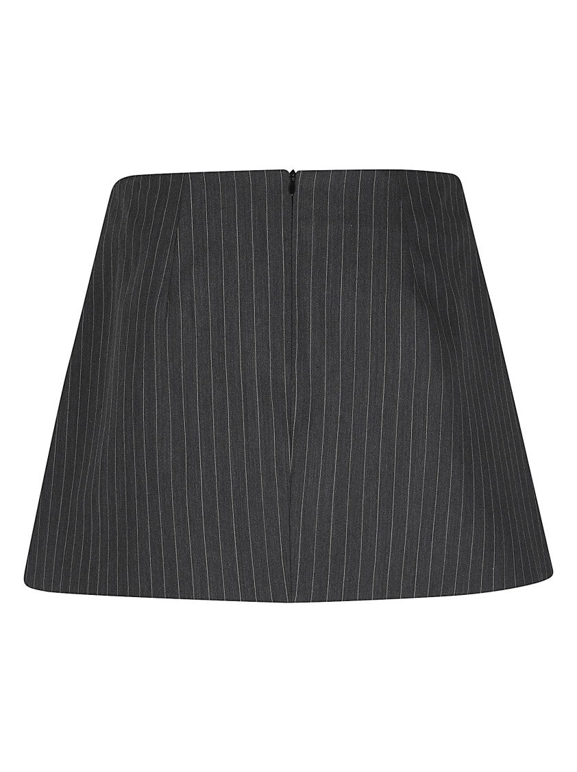Iro Kimy Tailored Mini Wool-Blend Mini Skirt