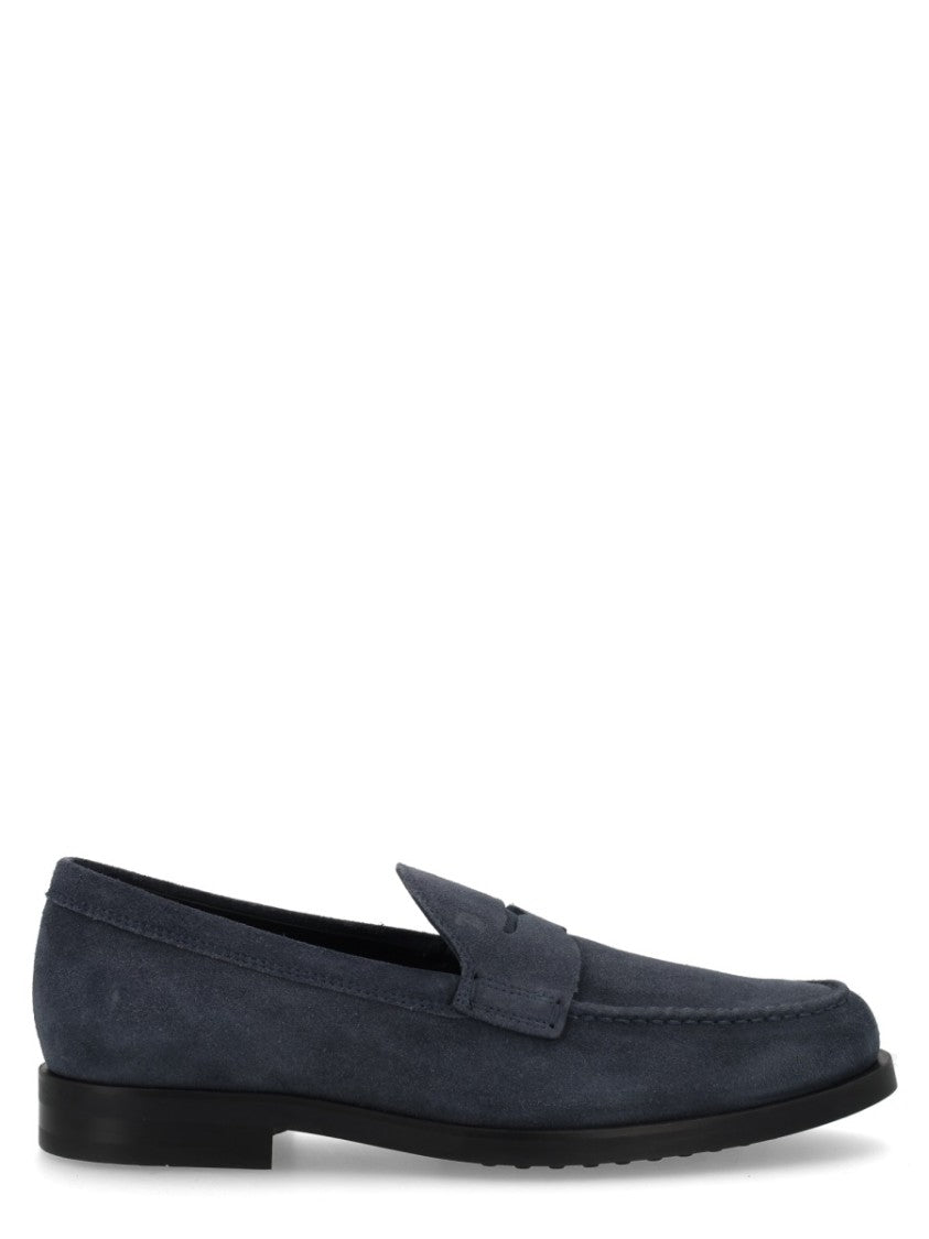 Tod's Penny Loafers In Luxurious Calf Suede