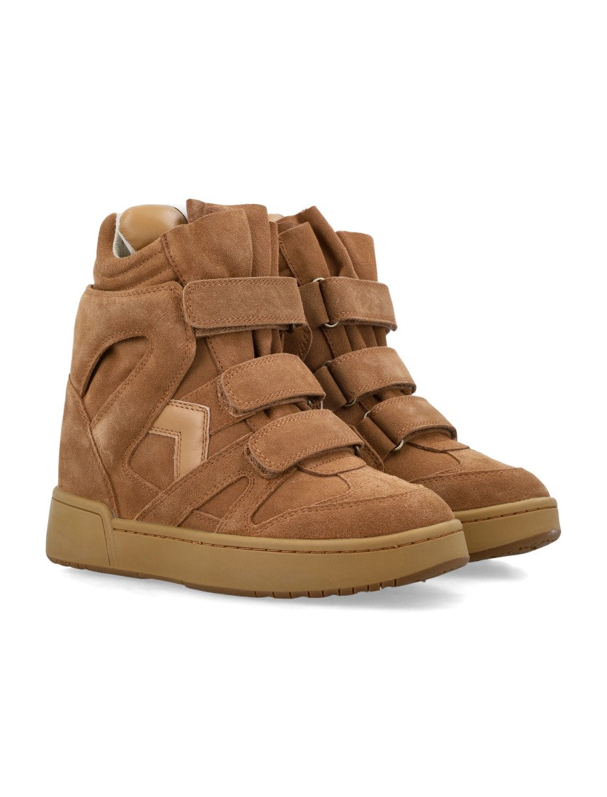Isabel Marant Im3 High-Top Wedge Sneakers