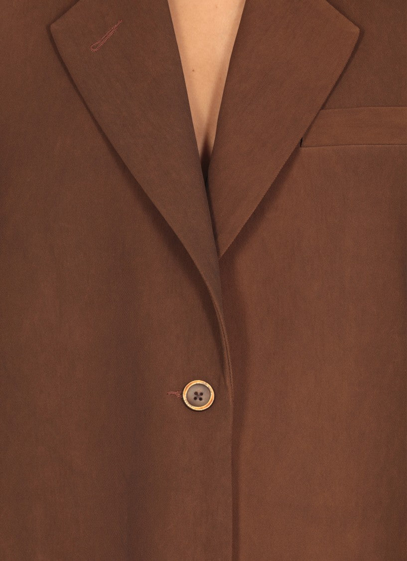 Uma Wang Brown Kava Jacket