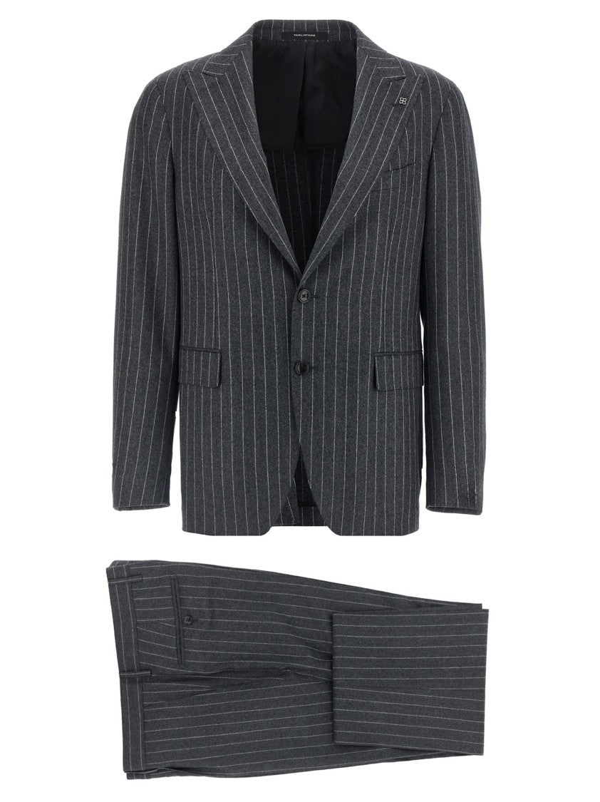 Tagliatore Pinstripe Virgin Wool Suit Ensemble