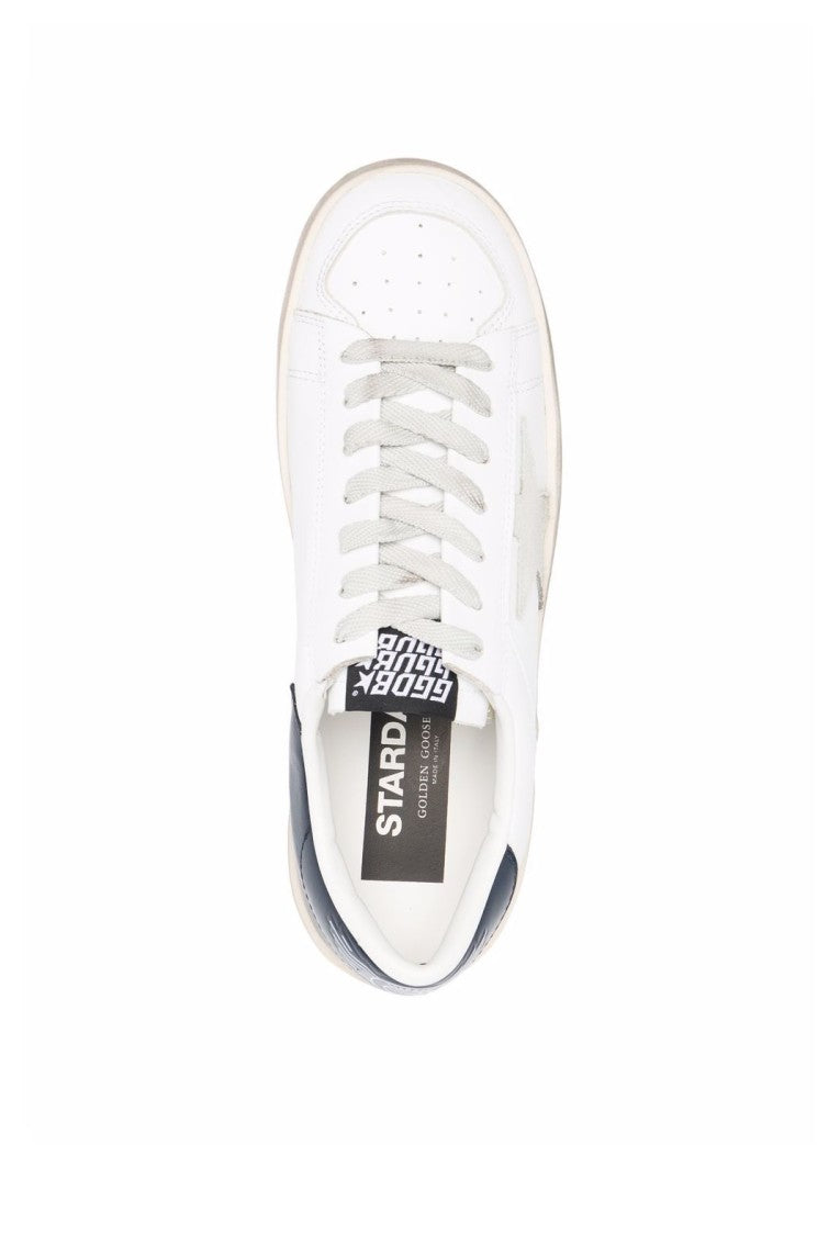 Golden Goose White Leather Sneakers