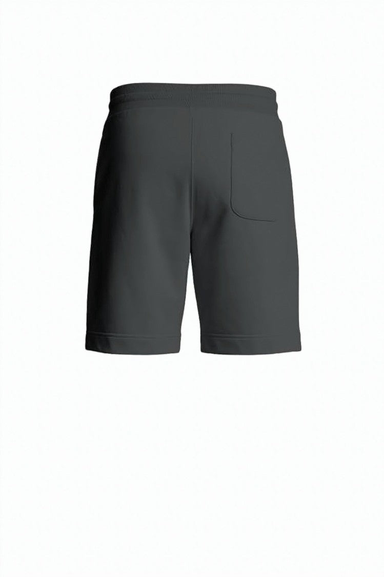 Parajumpers Minimalist Black Shorts With Adjustable Waistband And Structured Fabric