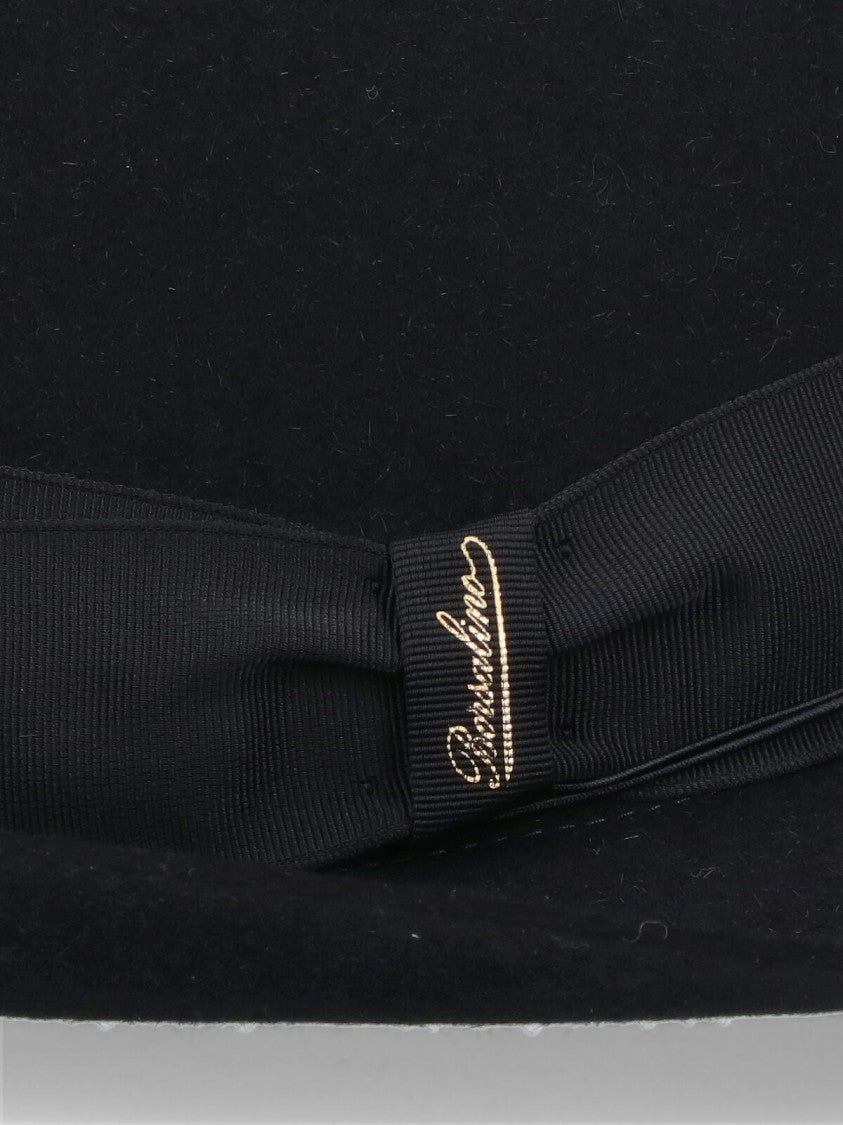 Borsalino Monica Felt Hat – Black