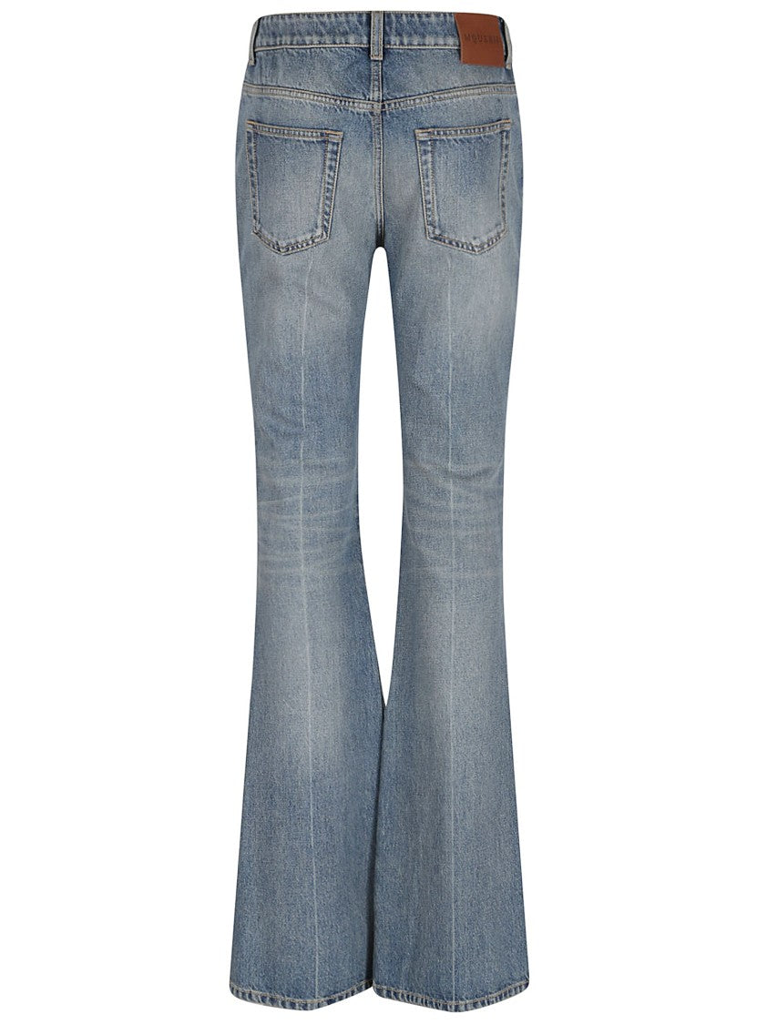 Alexander Mcqueen Bootcut Denim Trousers
