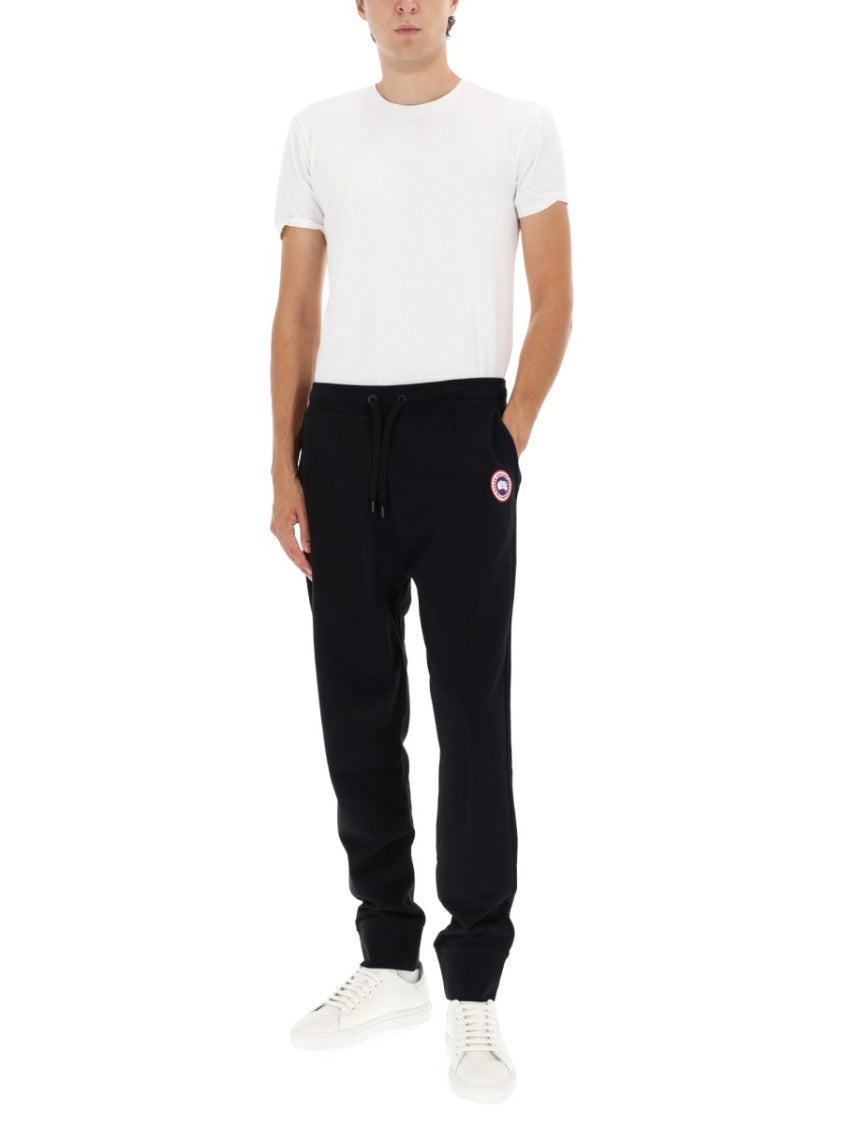 Canada Goose Tapered Leg Cotton Trousers