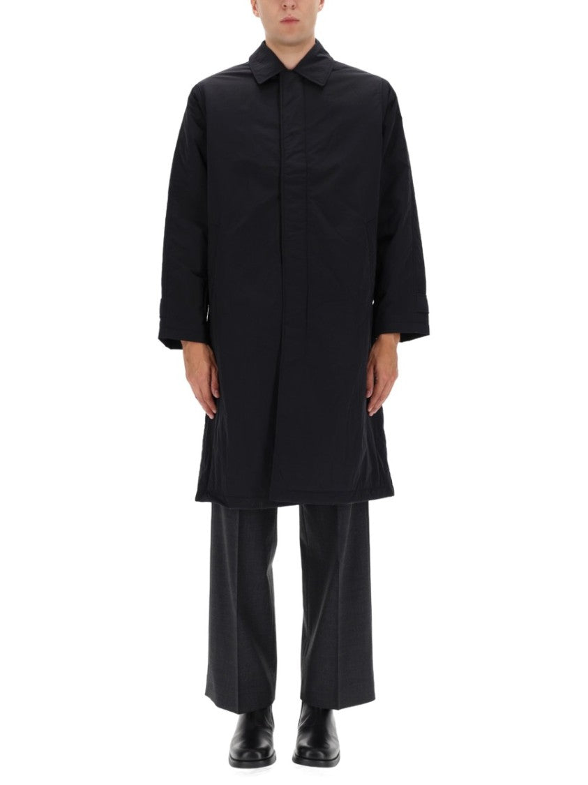 Sunflower Relaxed Black Straight Nylon Coat