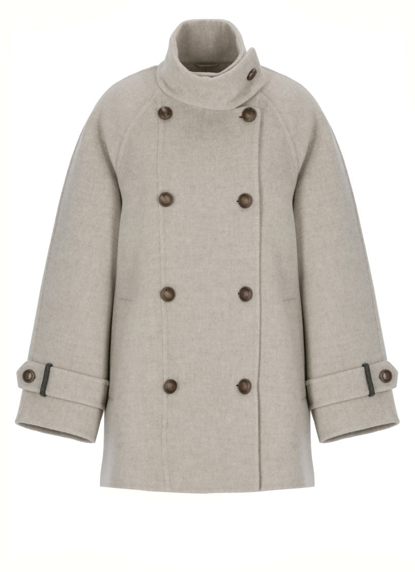 Brunello Cucinelli Virgin Wool And Cashmere Coat