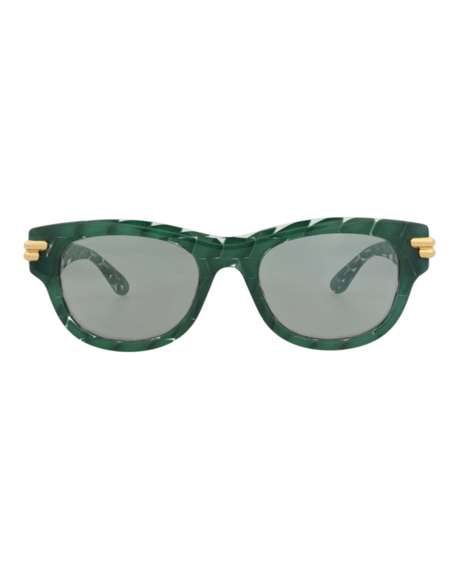 Bottega Veneta Square-Frame Recycled Acetate Sunglasses