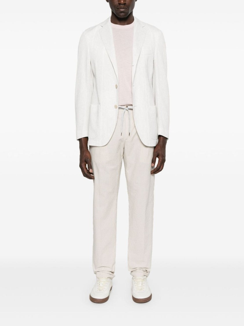 Pt Torino Tailored Sand Beige Trousers