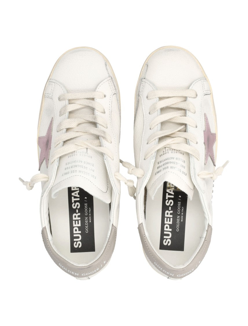 Golden Goose Golden Goose Super-Star White Nappa Woman's Sneakers