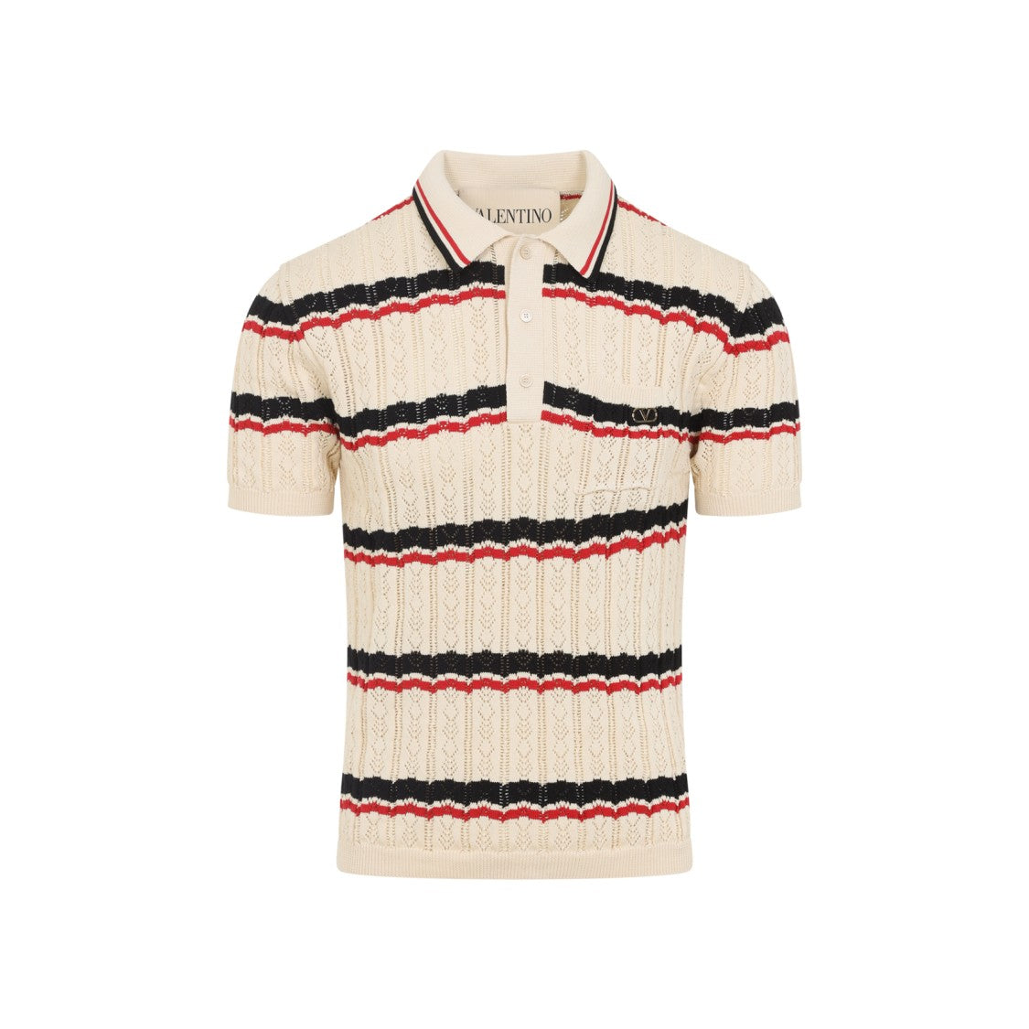 Valentino Comfortable Cotton Polo T-Shirt