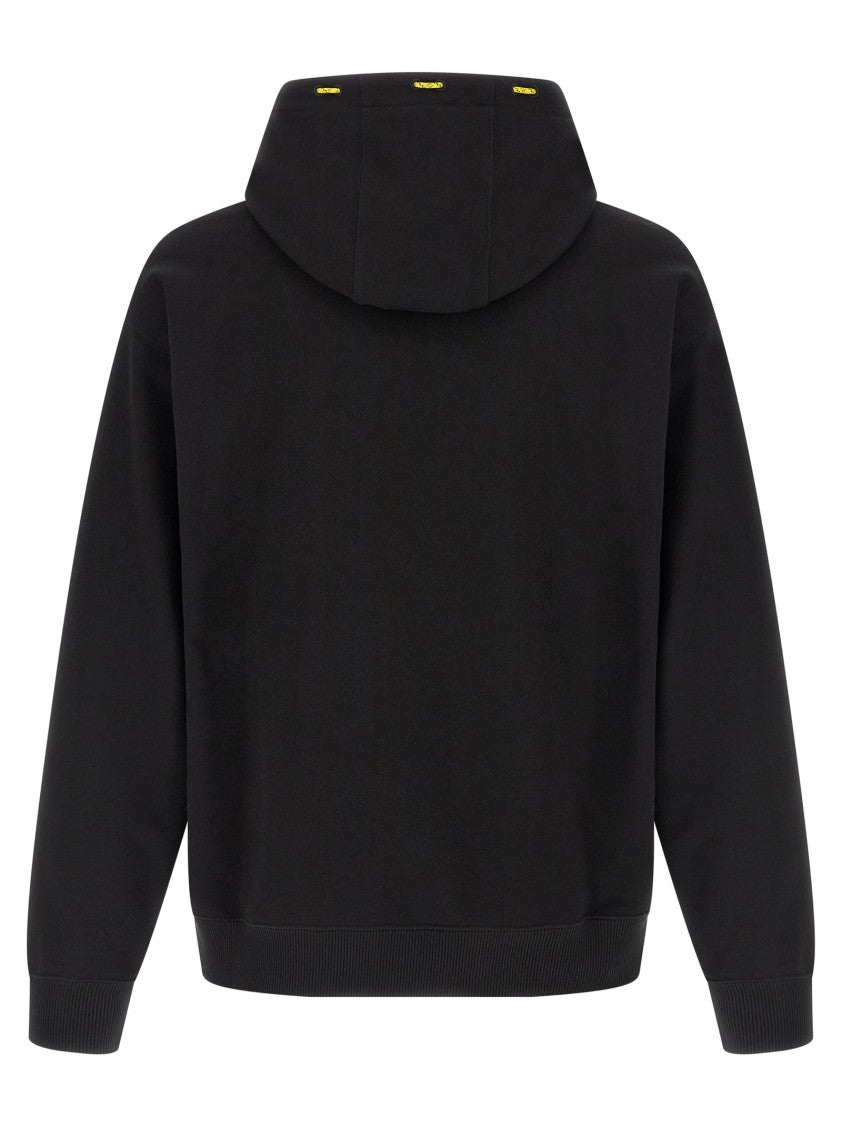 Fendi Ff Logo Cotton Hoodie
