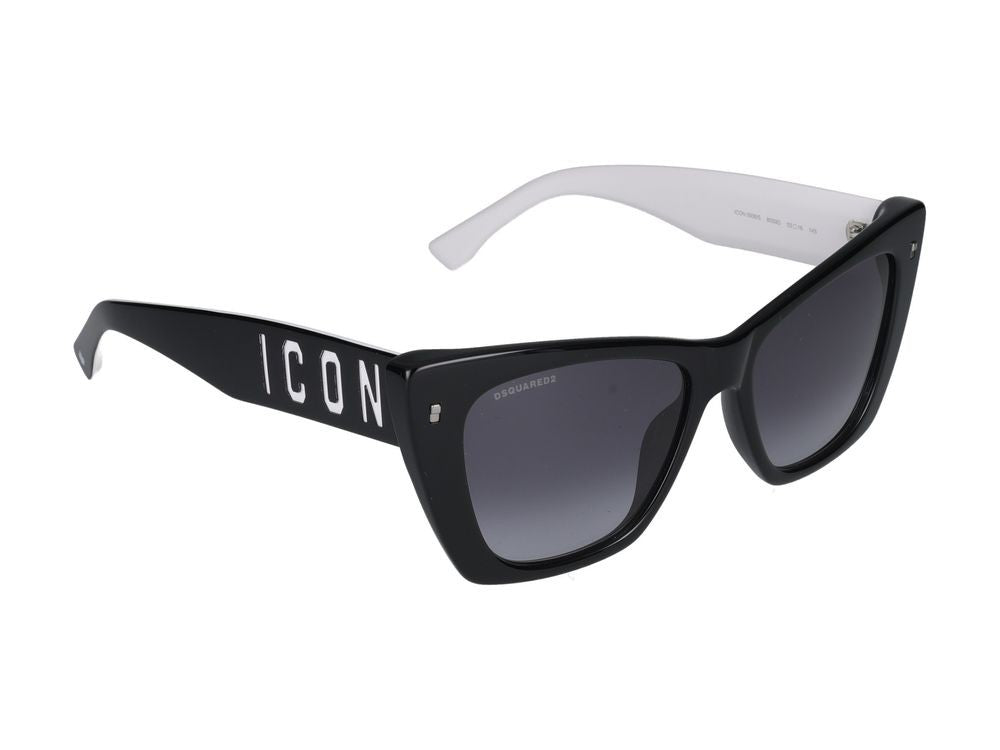 Dsquared2 Sunglasses Icon 0006/S 80S Black White 53/16/145