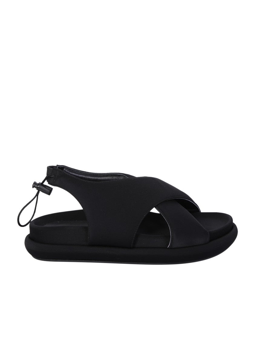 Gia Borghini Black Platform Sandals
