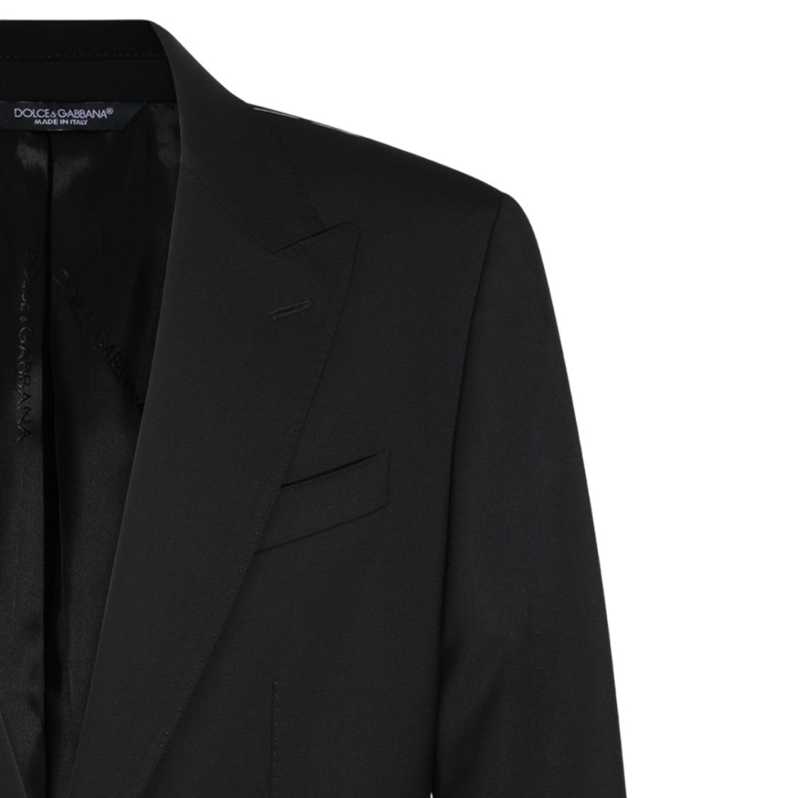 Dolce & Gabbana Tailored Notch Lapels Flap Pockets Suit