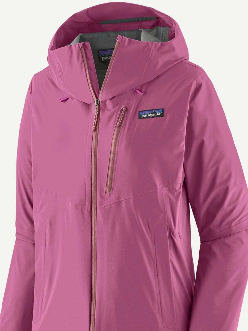 Patagonia Pink Granite Crest Rain Rain Jacket