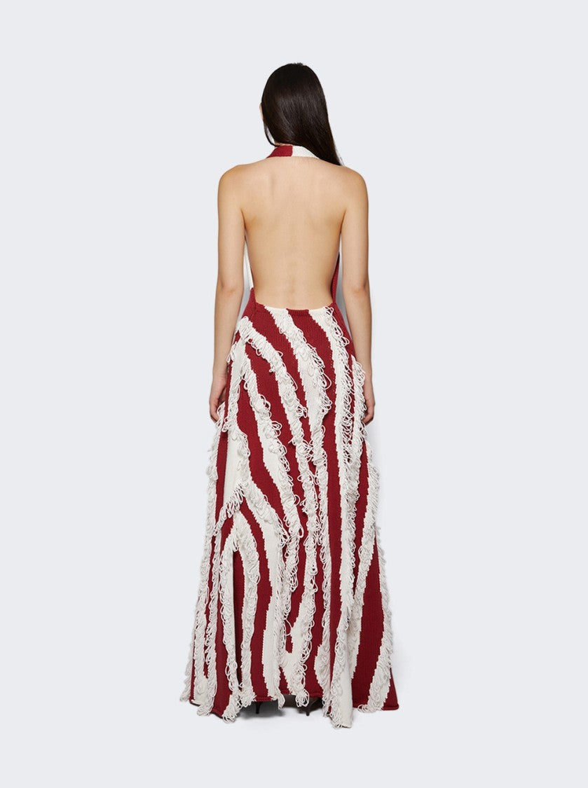 Diotima Roaring Gown Paprika And White