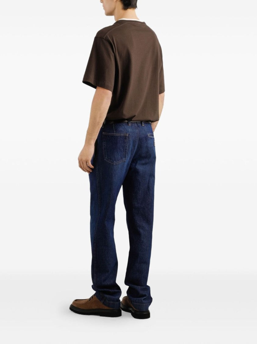 Dolce & Gabbana Relaxed Fit Cotton Denim Jeans