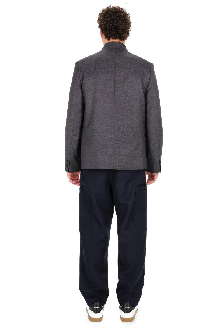 Kenzo Virgin Wool Kimono Jacket