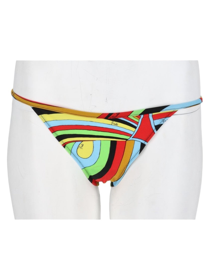 Pucci Multicolor Abstract Bikini Bottom