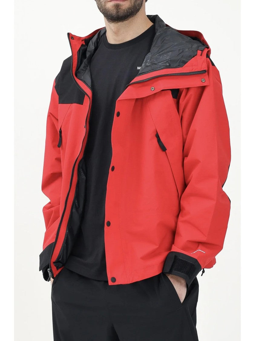 The North Face Red Black Polyester Dryvent Jacket