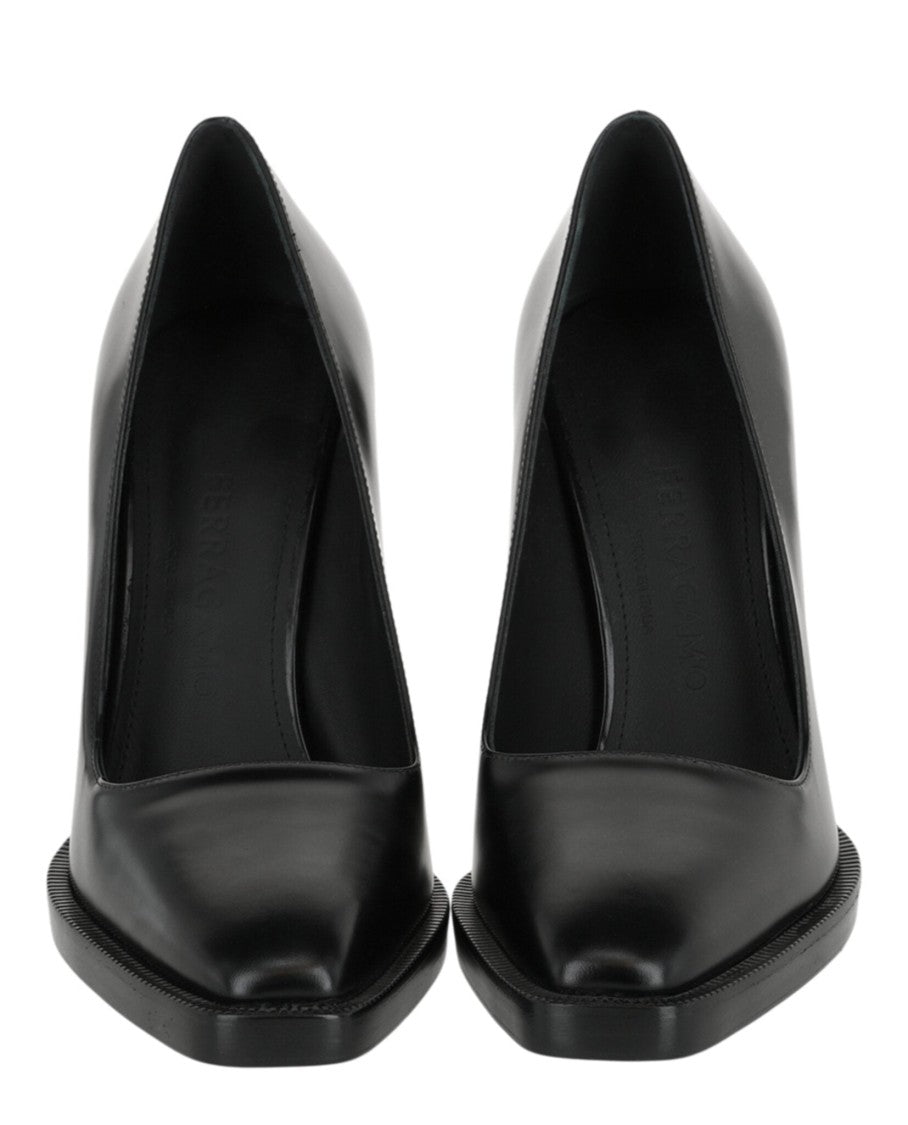 Ferragamo Anser X5 Leather Pumps