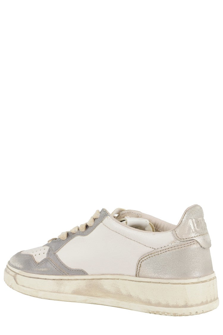 Autry Sup Vintage Sneakers With Vintage Leather Upper