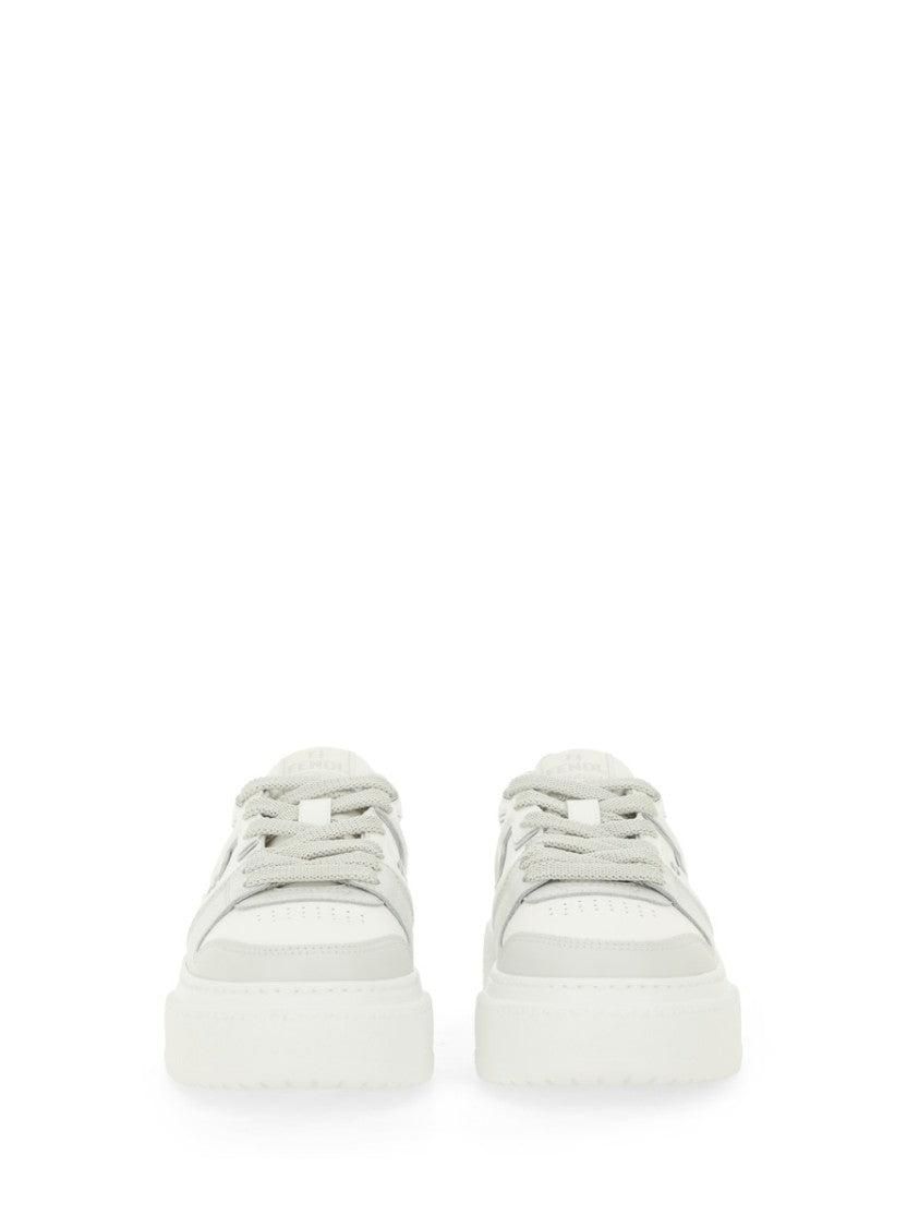 Fendi "Fendi Match" Lace-Up Sneaker