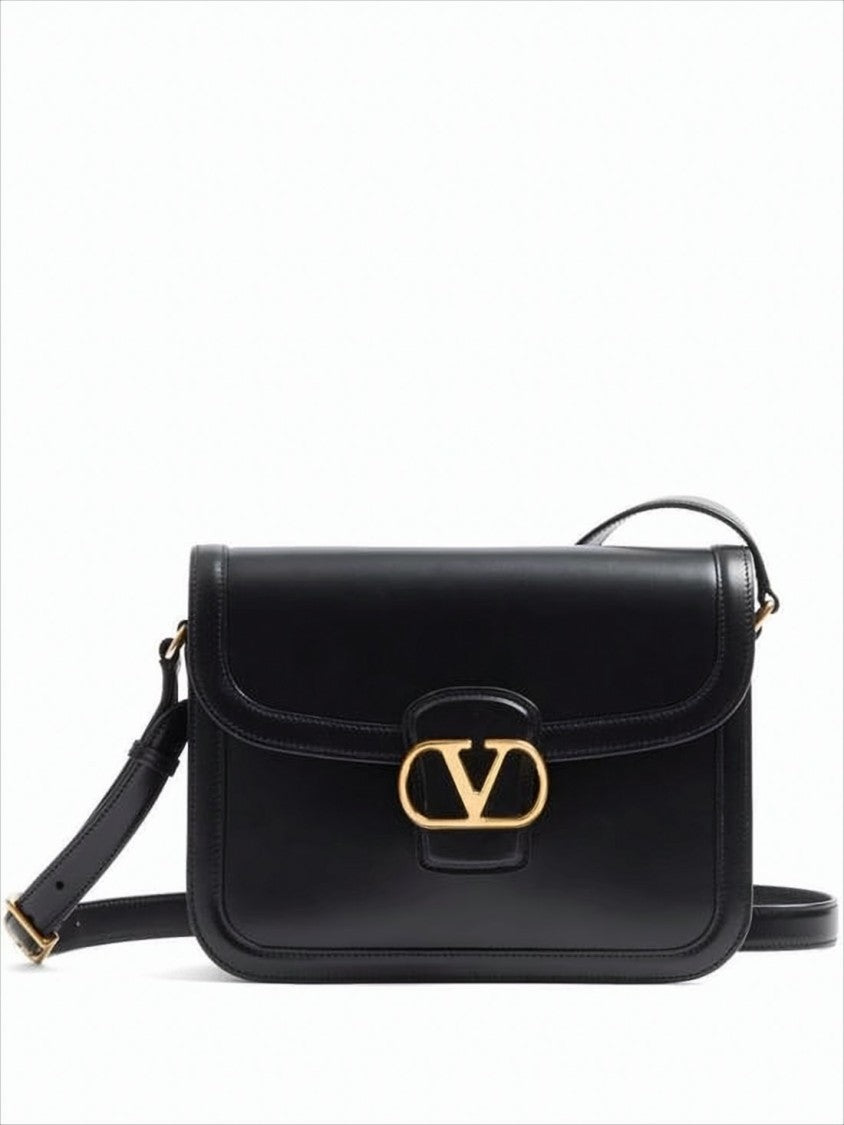 Valentino Garavani Rectangular Calf Leather Crossbody Bag