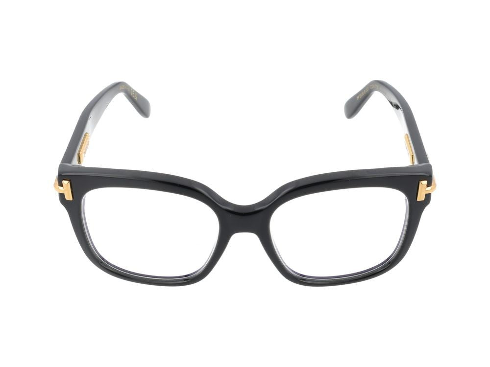 Tom Ford Black Ft6030-B Acetate Oversized Glasses