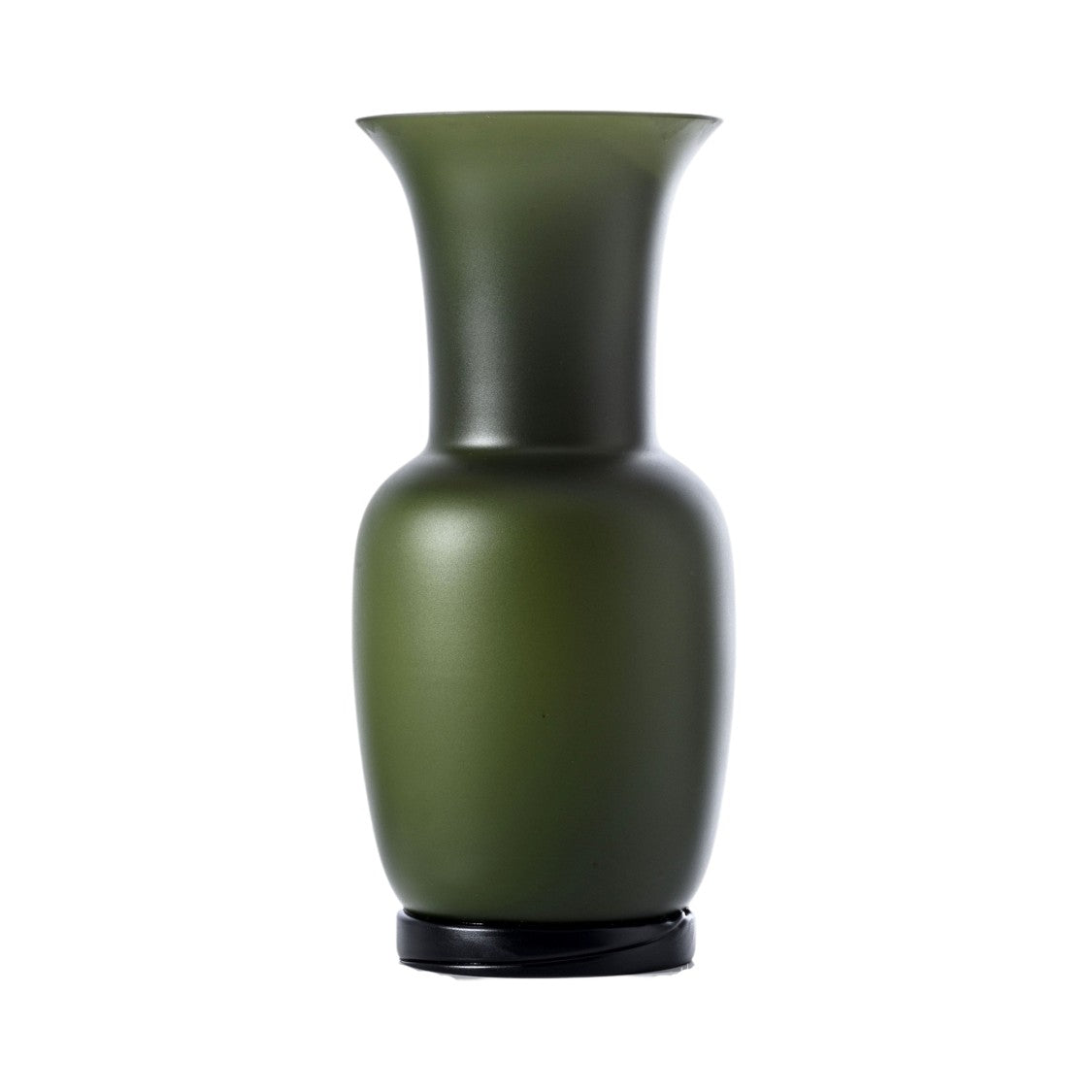 Venini Small Sandblasted Opalino Glass Vase