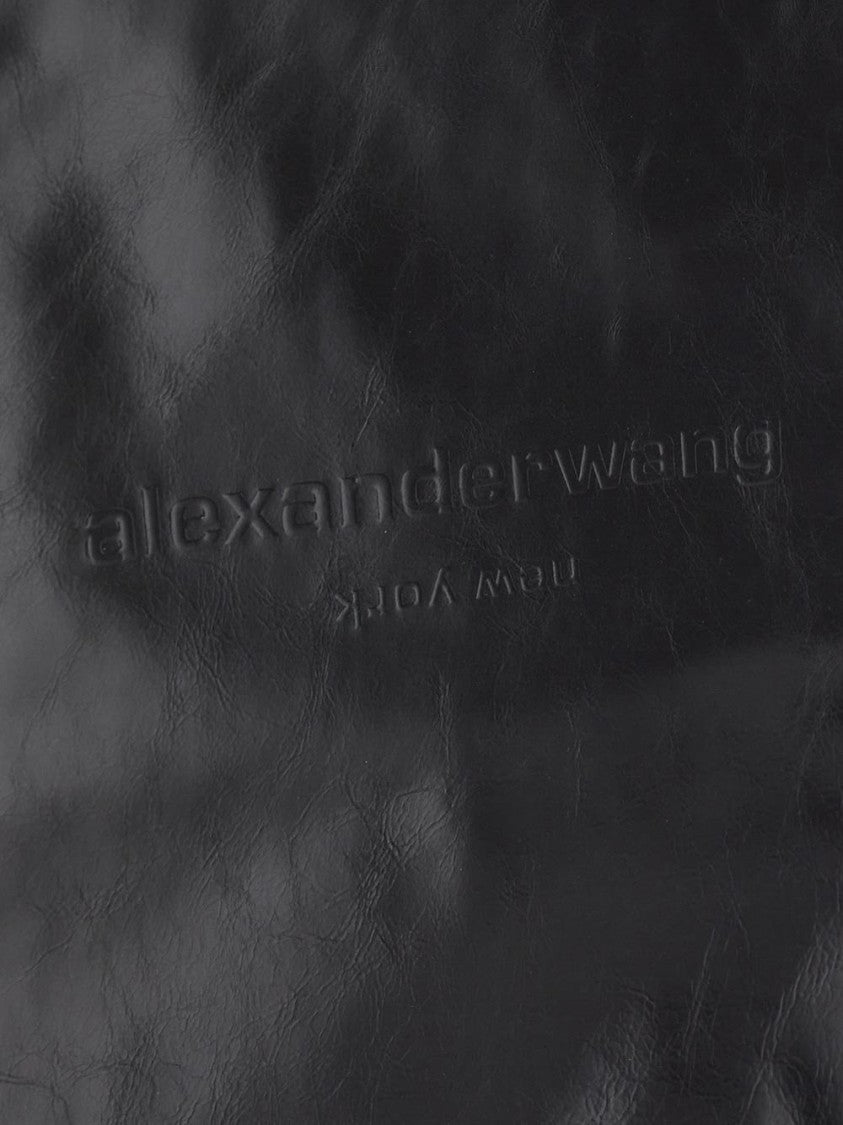 Alexander Wang Large Black Tote Bag With Structured Silhouette