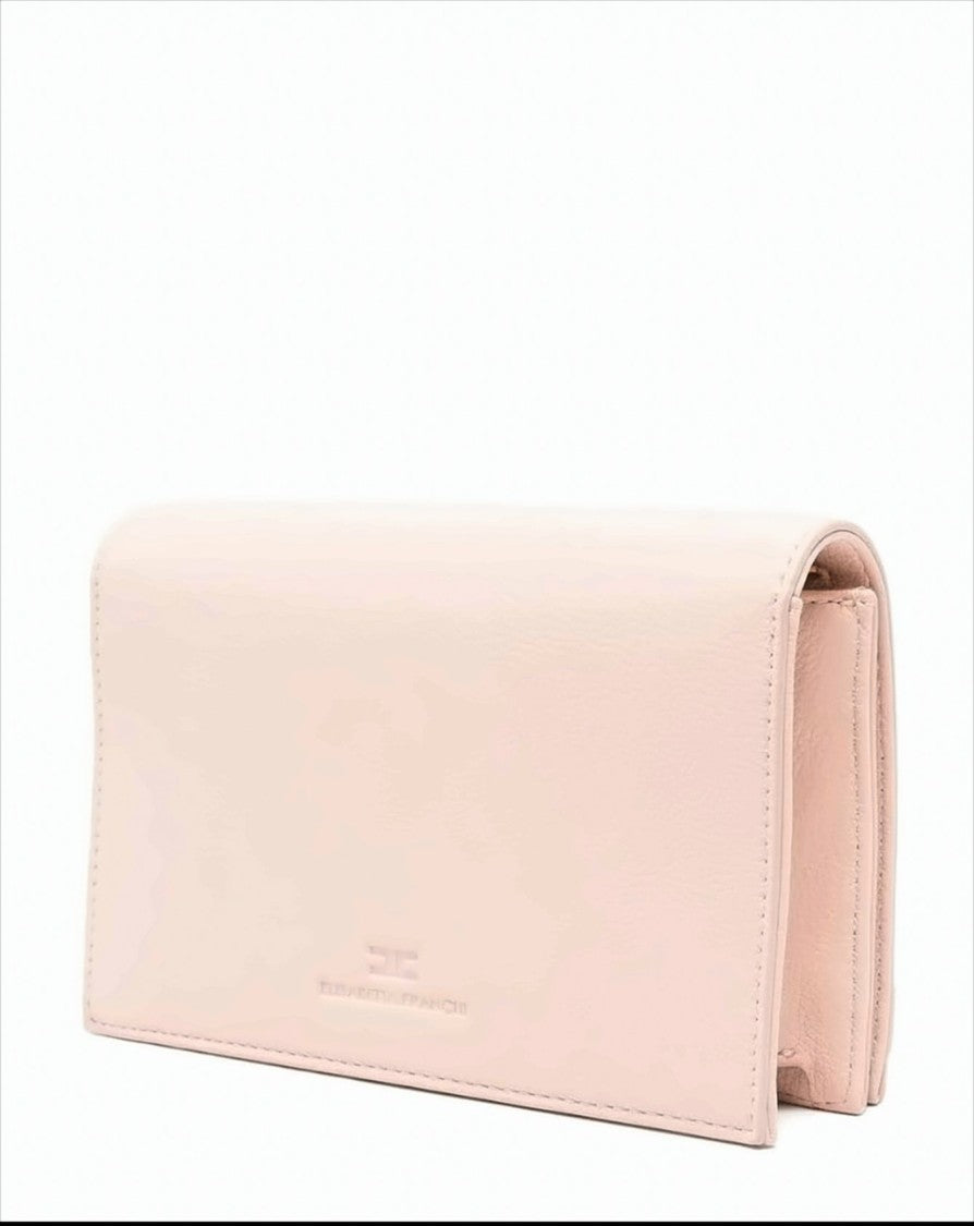 Elisabetta Franchi Shoulder Bag With Gold Chain Strap