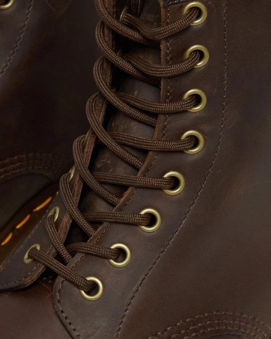 Dr. Martens 1460 Dark Brown Lace-Up Combat Boots