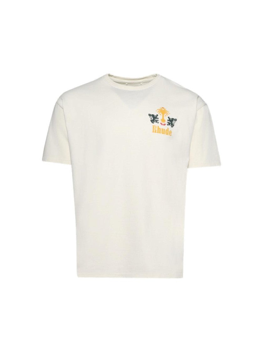 Rhude Tabaco Tee Vintage White
