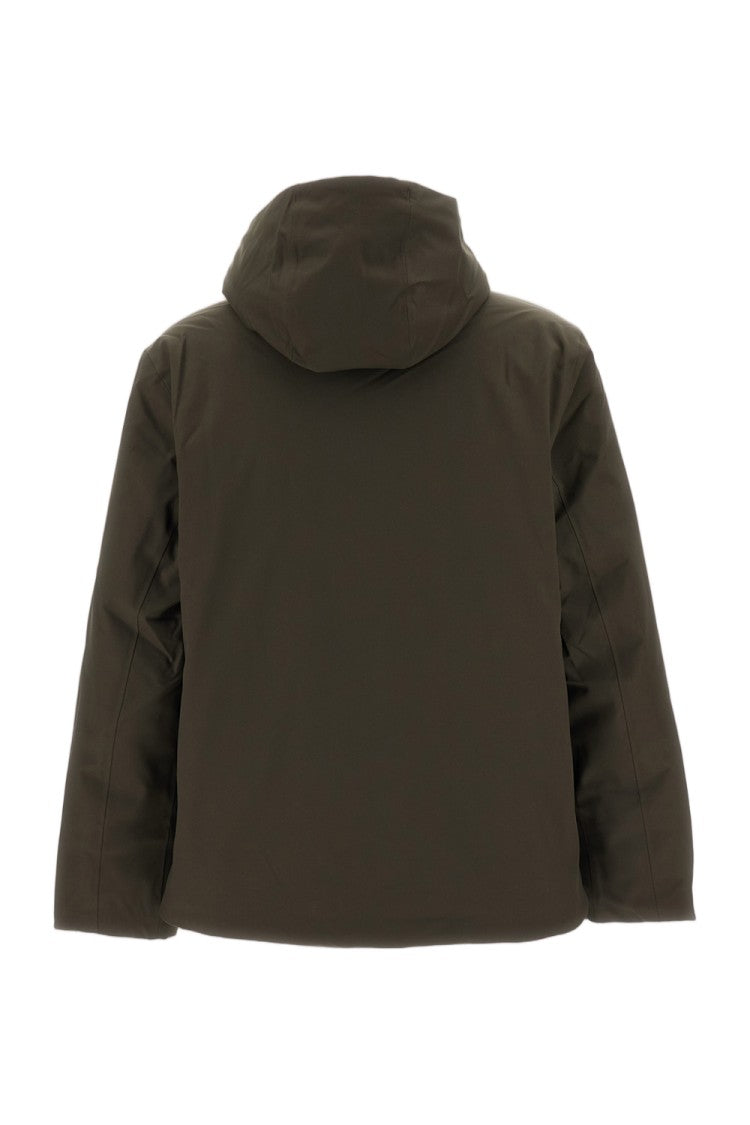 K-Way Black Olive Jacko Twill Marmotta Technical Jacket