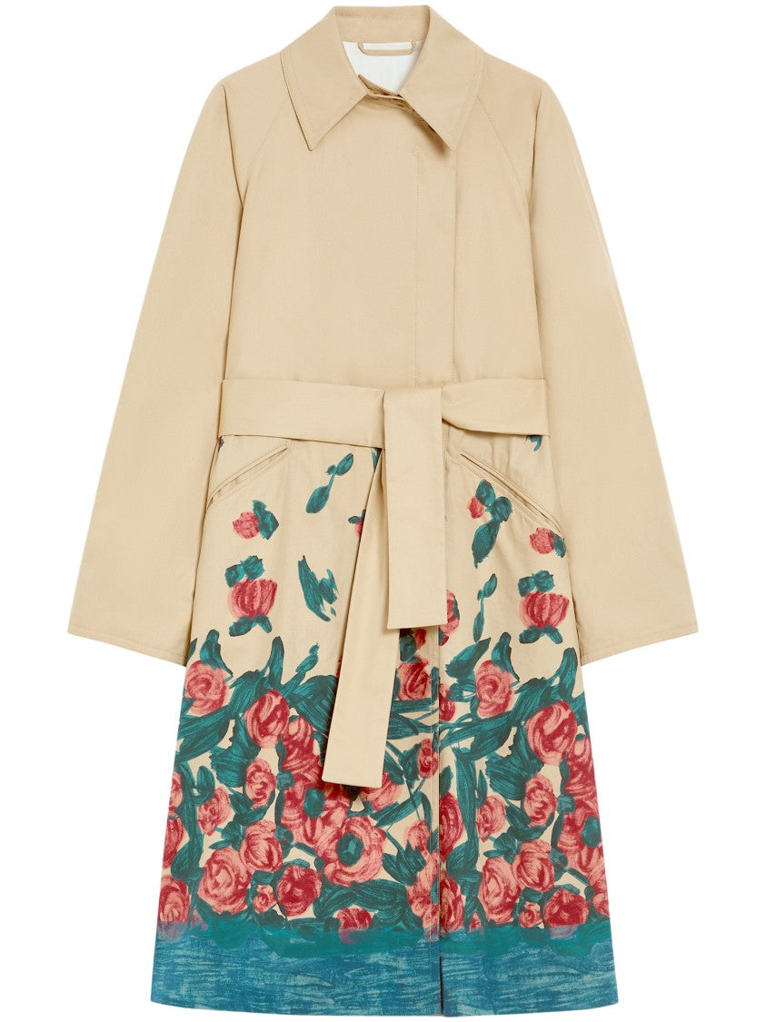 Max Mara Belted Cotton Coat