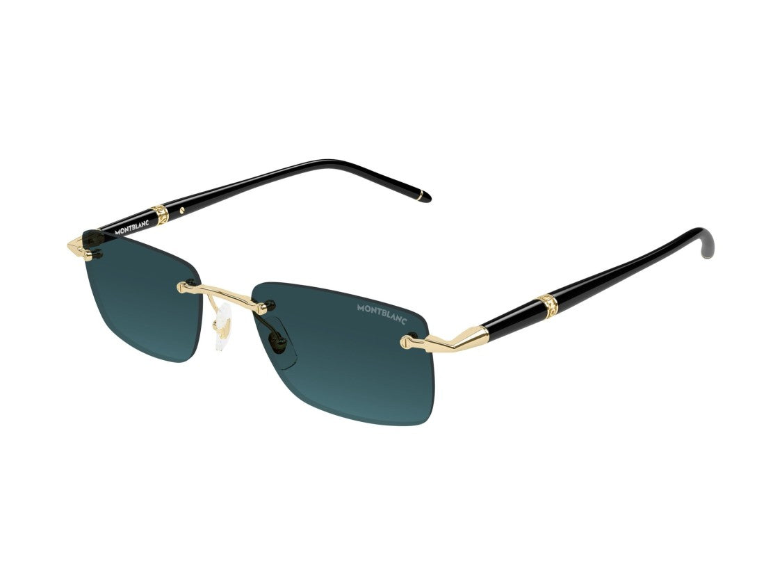 Montblanc Mb0344s Rimless Square Sunglasses