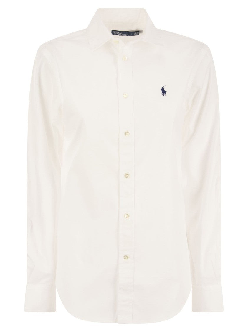 Polo Ralph Lauren Relaxed White Cotton Shirt