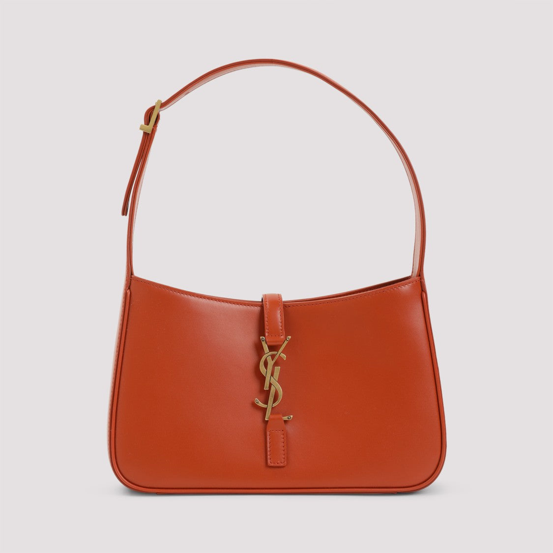 Saint Laurent Mandarin Leather Le 5 À 7 Hobo Bag