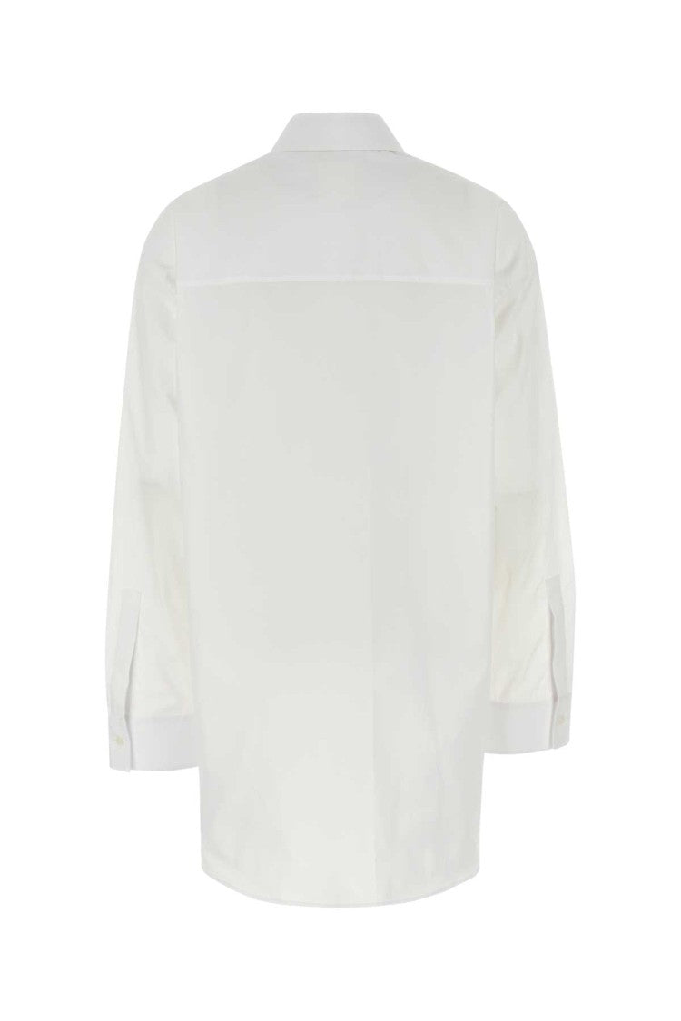 Givenchy White Poplin Oversize Shirt