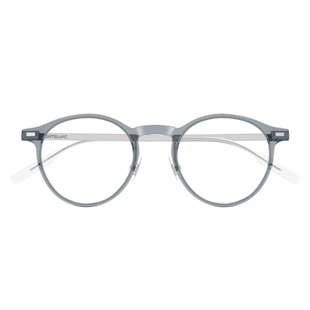 Montblanc Mb0426o Linea Snowcap Round Front Optical Glasses