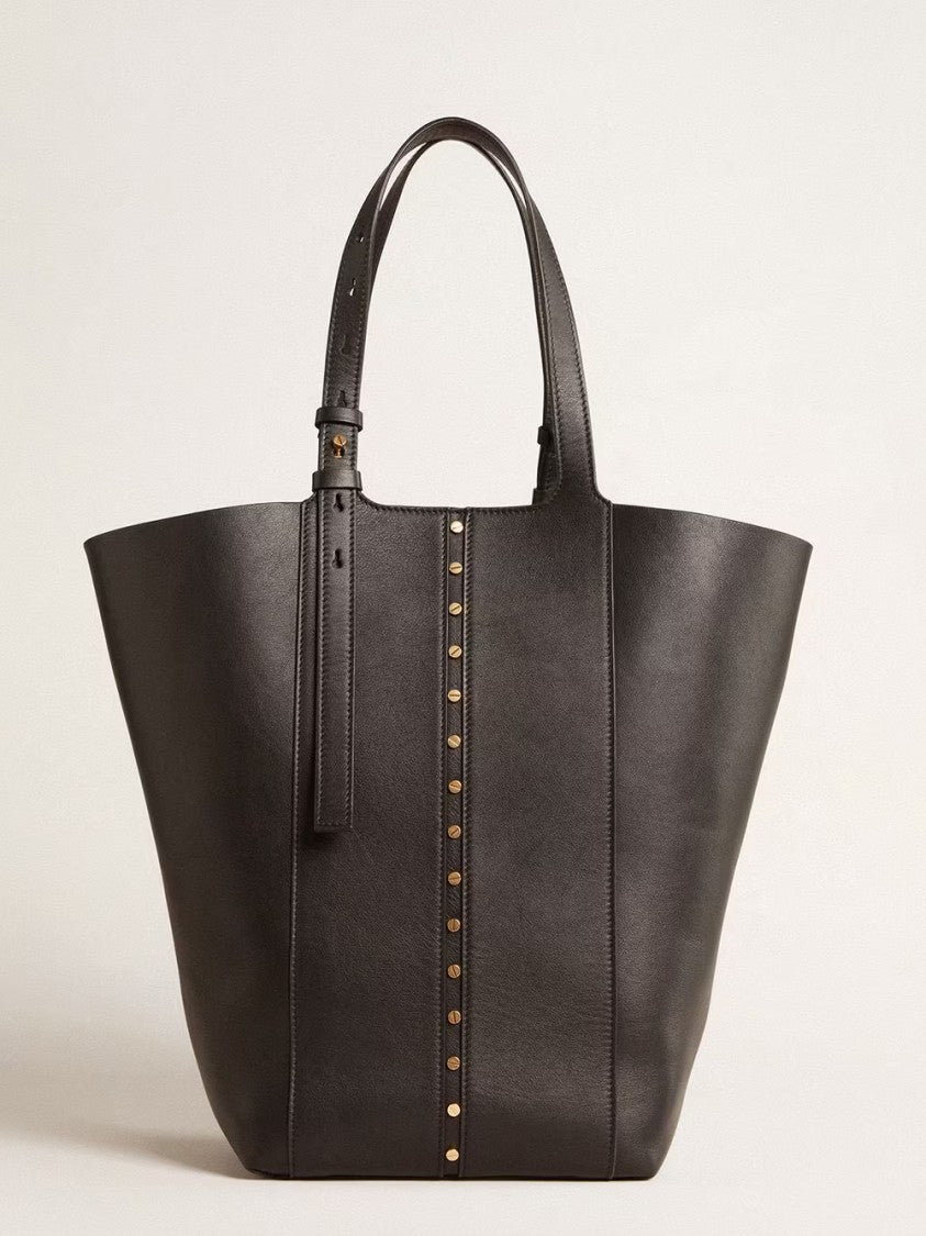 Golden Goose Shopping Smooth Calfskin Leather