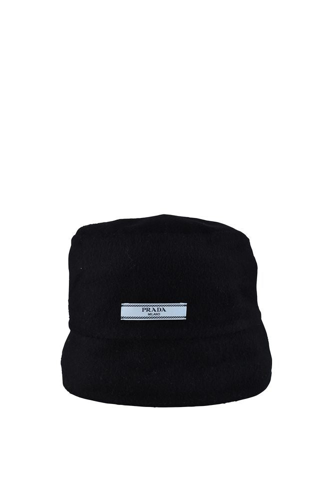 Prada Black Cashmere Bob Hat