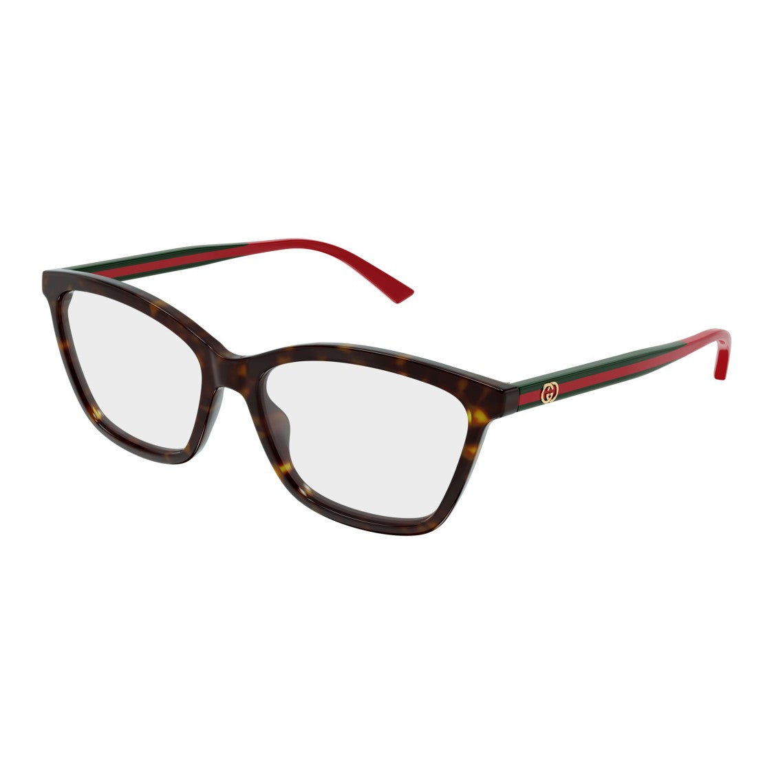 Gucci Gg1989o Tortoiseshell Rectangular Sunglasses