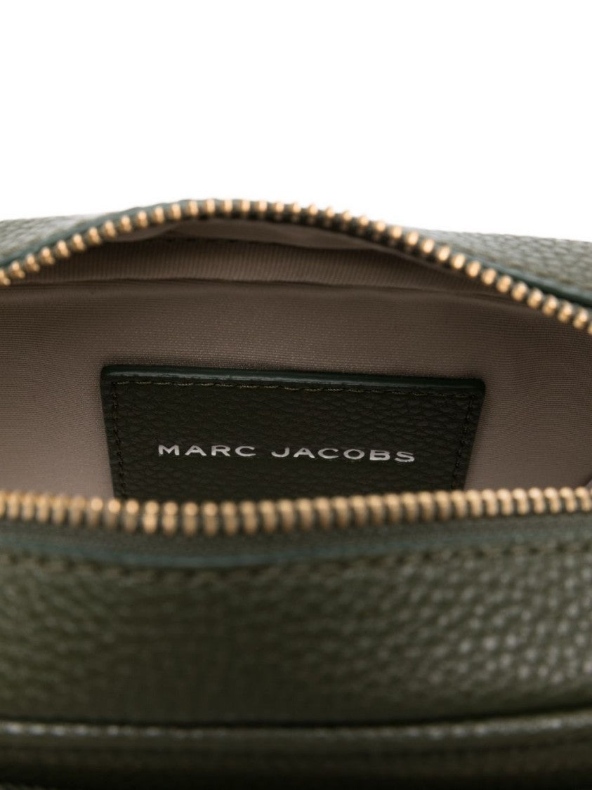 Marc Jacobs Textured Green Calfskin Shoulder Bag