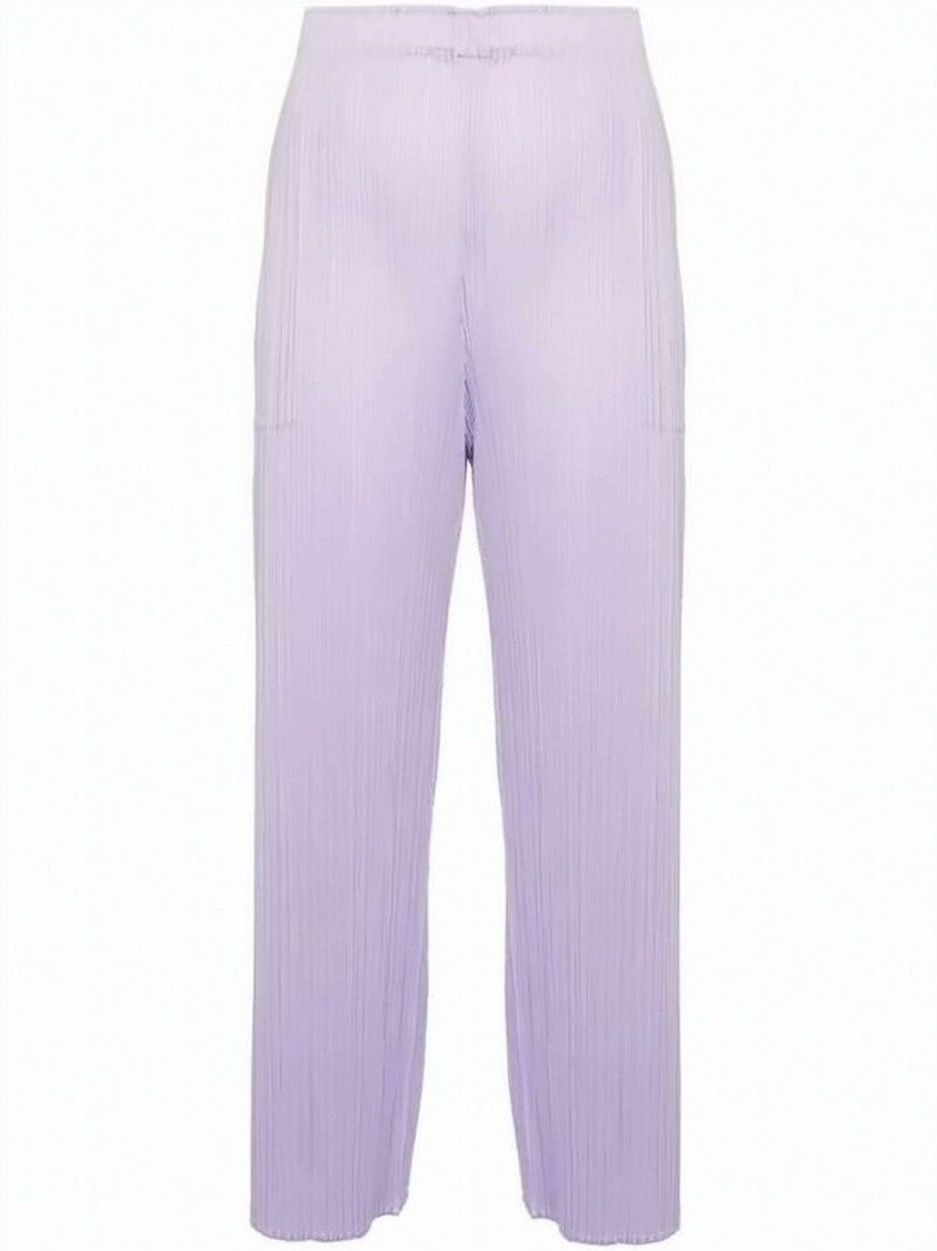 Pleats Please Wide-Leg Relaxed Fit Pants
