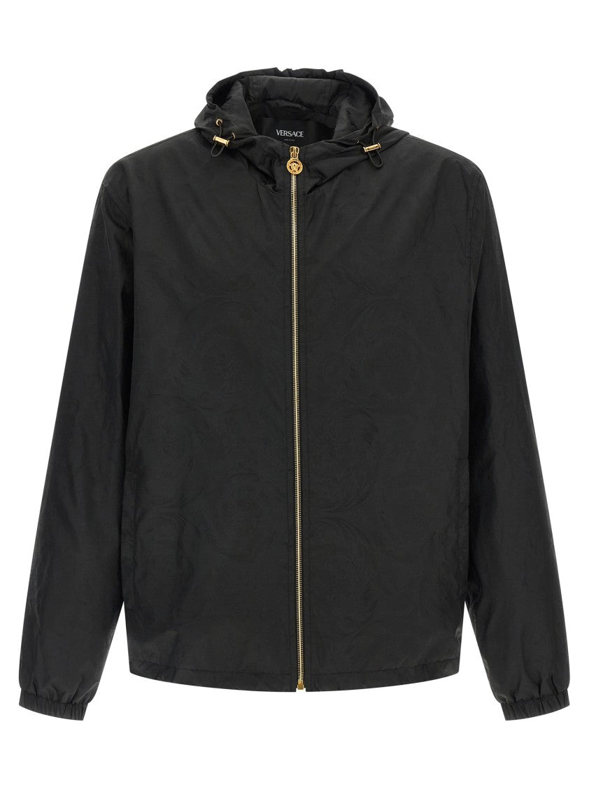 Versace 'Barocco' Jacquard Windbreaker
