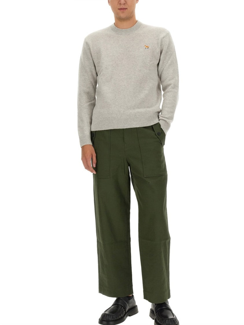 Maison Kitsuné Relaxed Fit Wool Jersey